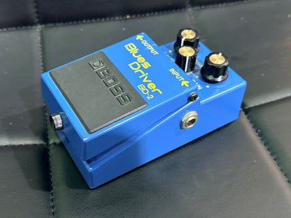 🎸 Boss BD-2 Blues Driver Guitar Pedal~ Overdrive~ Blue 🎸
