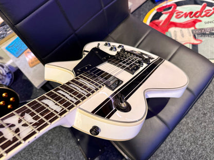 🔥MINT🔥 ESP LTD James Hetfield Iron Cross Signature~ Metallica~ Snow White~2018