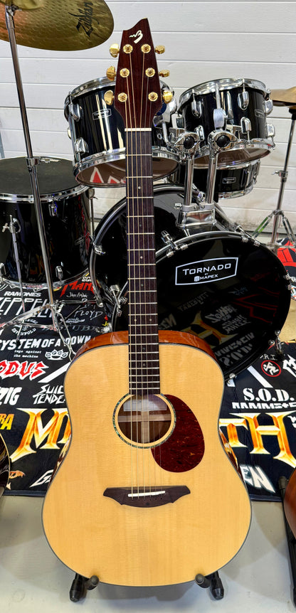 🔥EX-DEMO🔥 Breedlove Atlas Series AD20/SM Acoustic Dreadnought Guitar~ Natural!