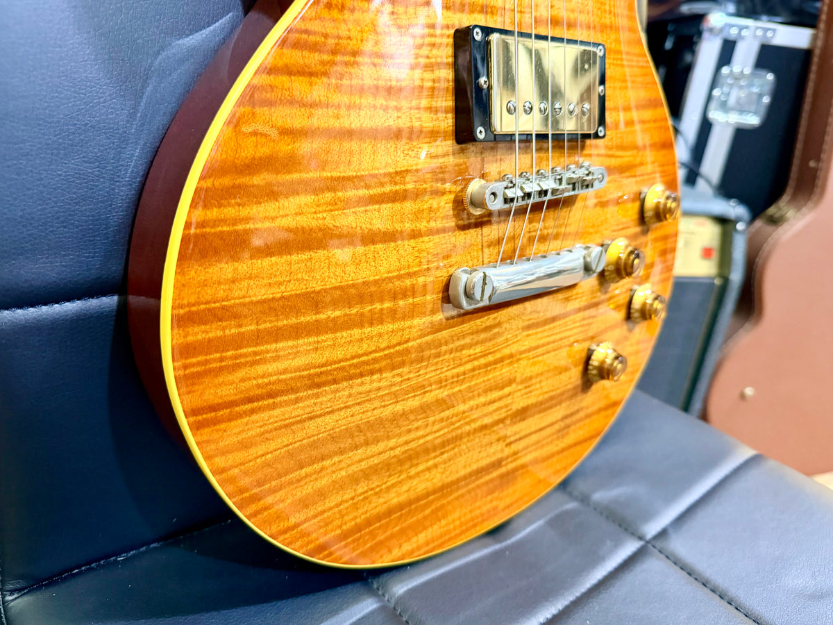 🇯🇵1996🇯🇵 Orville LPS-80F Les Paul Deep Cherry Tiger Top MIJ Japan Import!