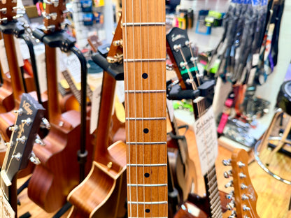 ⚡️NEW⚡️ JET JJ-300 P90 Olympic White Electric Guitar~ Roasted Maple Offset~ 2026