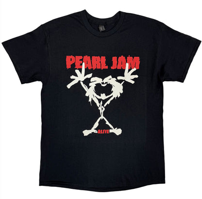 Pearl Jam Stickman Back Print Unisex T-Shirt~ Official Licensed Unisex Band Merchandise FREE POST