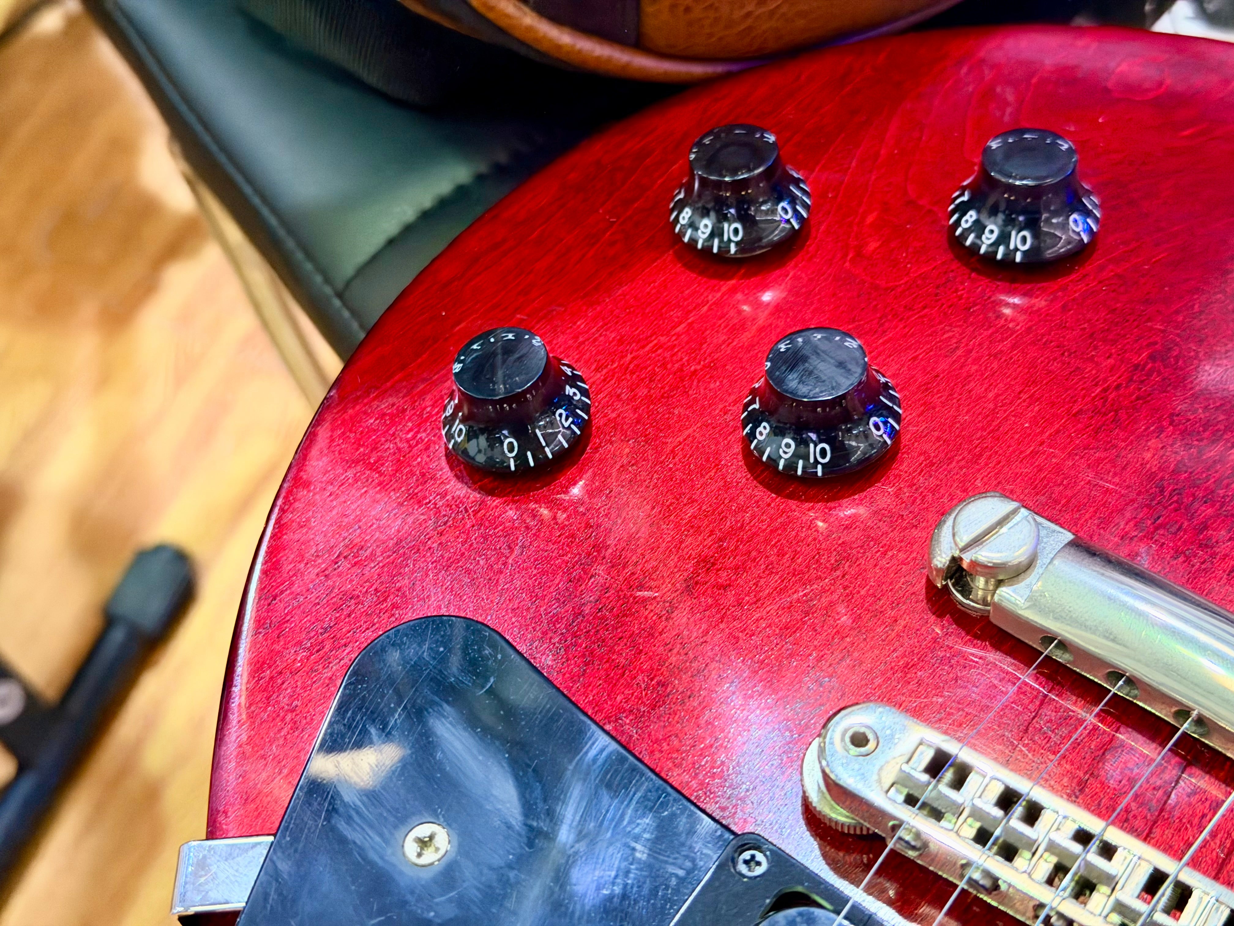🍒 2018 🍒 Gibson Les Paul Faded Worn Cherry USA Electric Guitar~ Gig Bag/Docs!