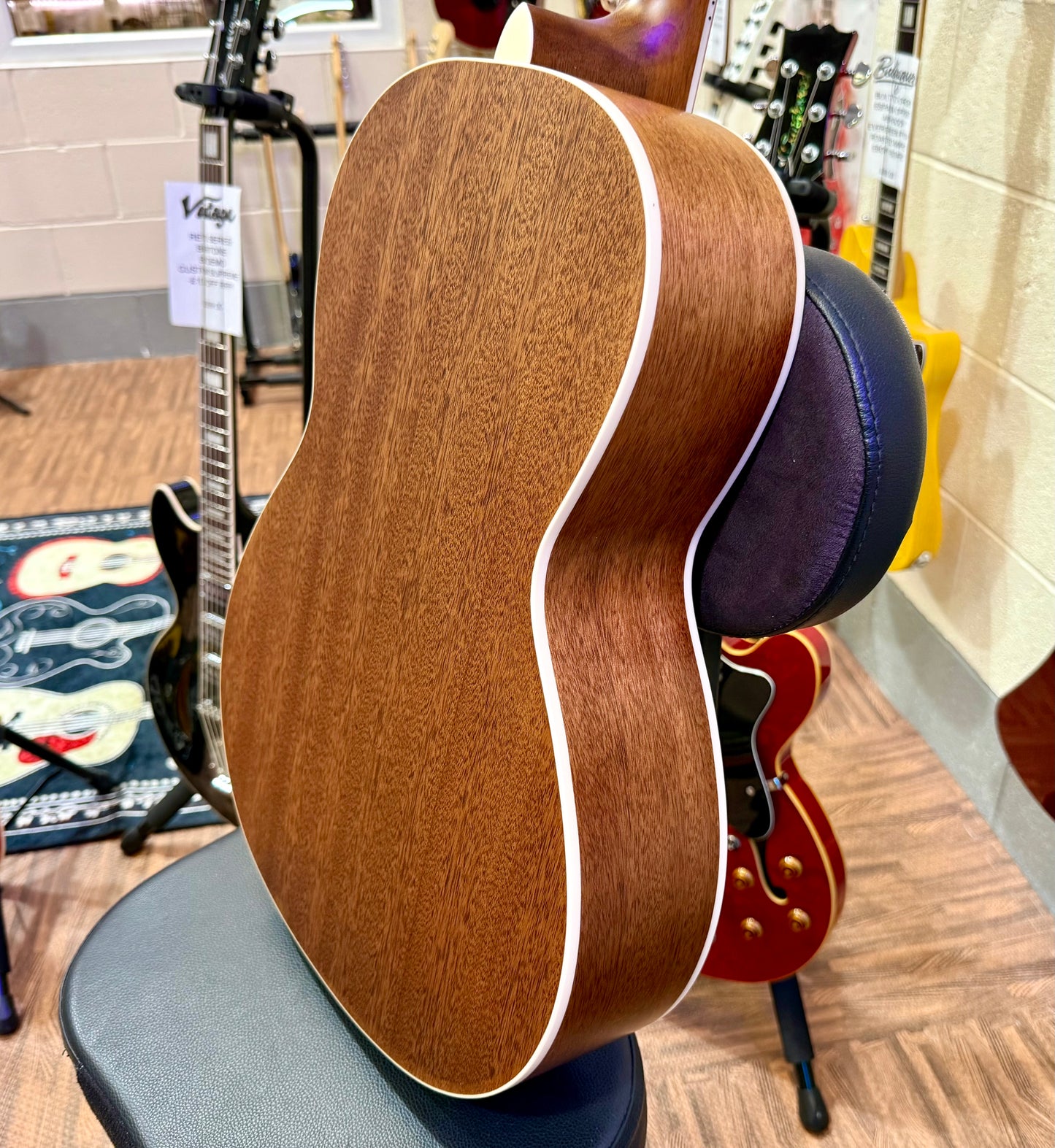 🦅 MINT 2020 🦅 PRS SE P20E Tonare Parlor~Electro Acoustic~ Satin Mahogany + Bag
