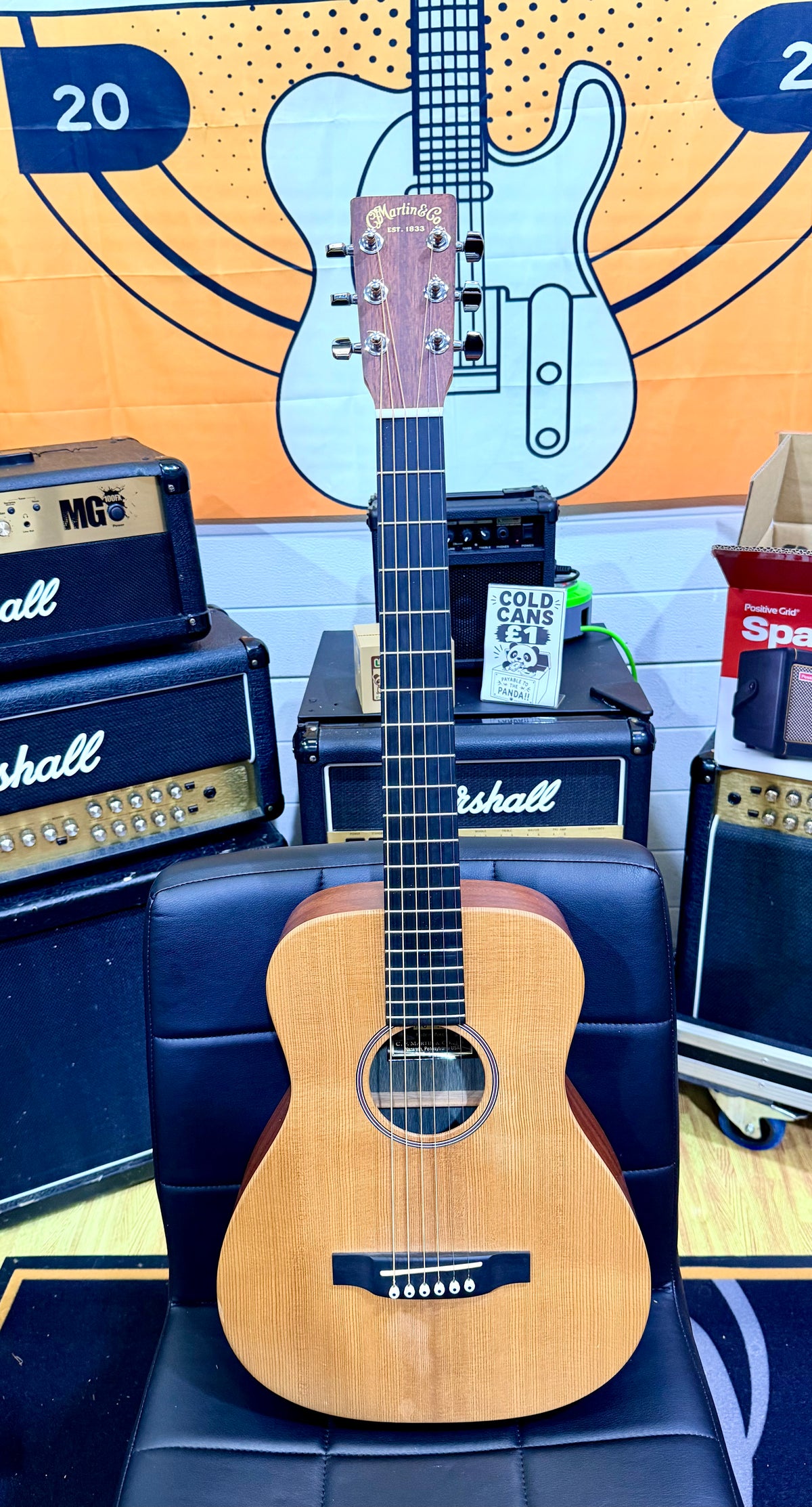 ⚡️2019⚡️ Martin LX1E Little Martin Electro Acoustic Travel Guitar + Gig Bag!