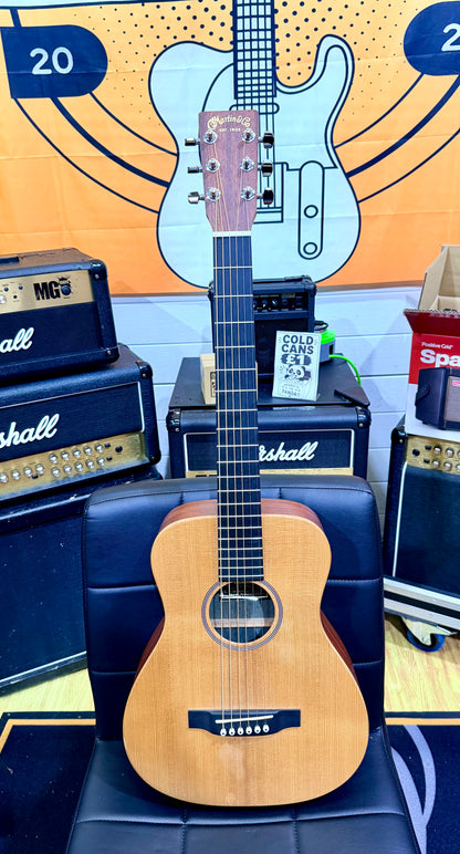 ⚡️2019⚡️ Martin LX1E Little Martin Electro Acoustic Travel Guitar + Gig Bag!