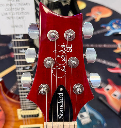 🔥2019🔥 PRS SE Standard 24~ Vintage Cherry Gloss ~ Coil Tap ~ Bird Inlays!