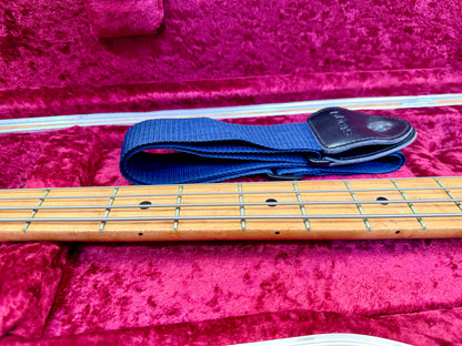 🇺🇸 Ernie Ball Music Man StingRay 4H 3EQ USA~ Honey Burst~ 2000 + Case 🇺🇸