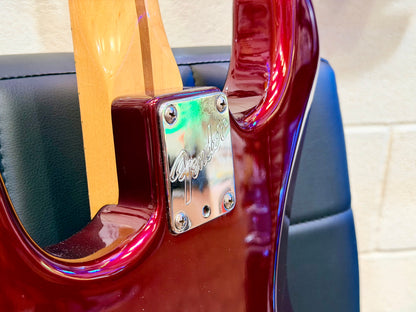 ✨1989 USA✨ Fender American Stratocaster Plus Deluxe~ Midnight Wine~ Lace Sensor