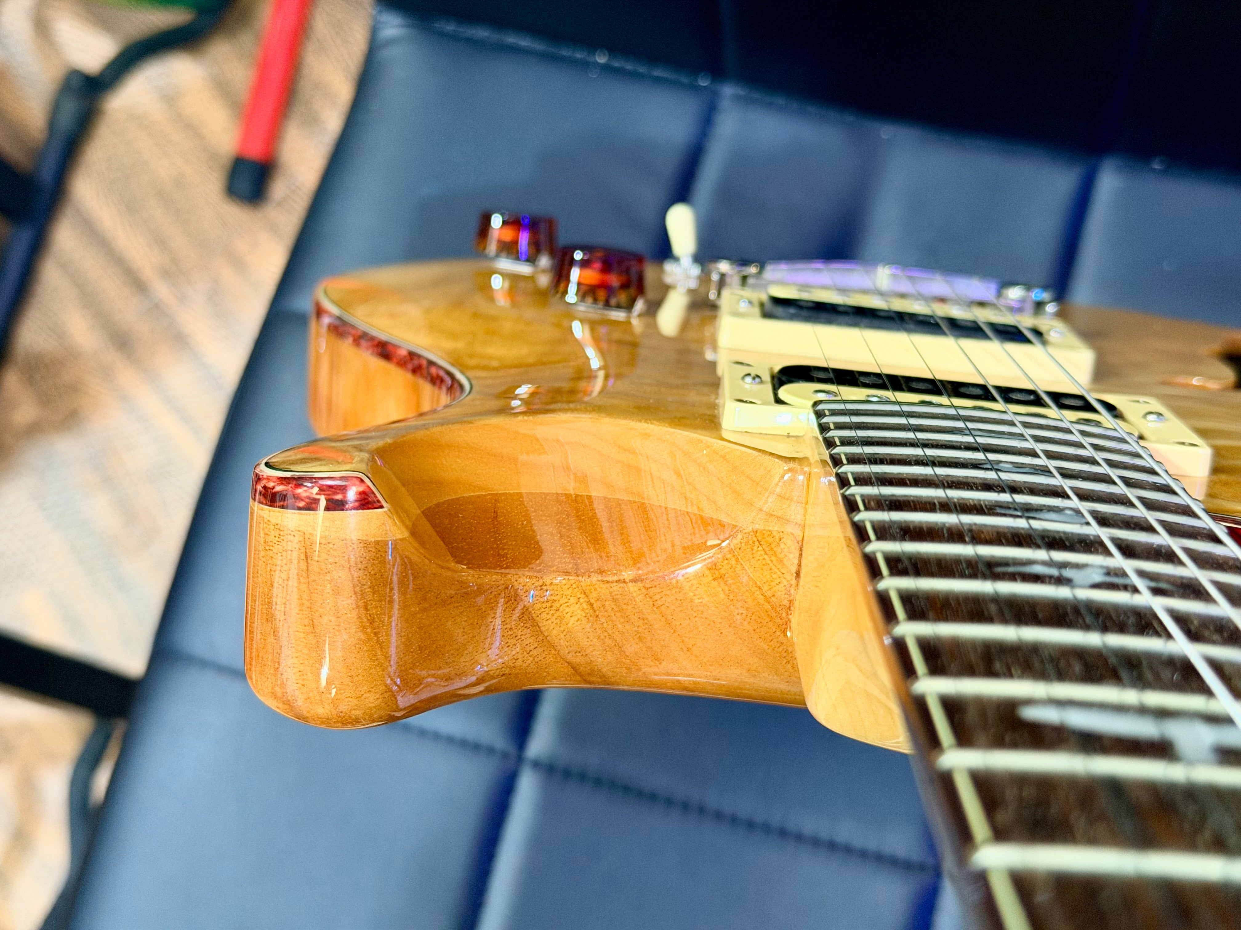 ⚡️RARE⚡️ PRS SE Exotic Custom 22 Semi-Hollow Swamp Ash Quilt~ Limited Run~ 2017!