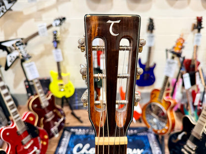 🌟 Tanglewood Exotic Java TWJPE Parlour Electro Acoustic + Hard Case~Stunning 🌟
