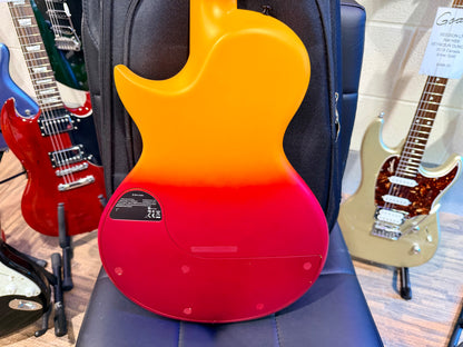 🔥 Enya Nova Go Sonic~ Volcanic Red~ Smart Electric Guitar~Speaker & FX + Bag 🔥