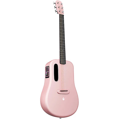 🔥 LAVA Music ME 4 36” Smart Carbon Electro Acoustic Guitar~ Pink~ FREE Cable 🔥