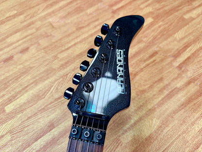🔥RARE🔥 2005 Fernandes Revolver Pro Sustainer~ Floyd Rose~ Metallic Gunmetal!