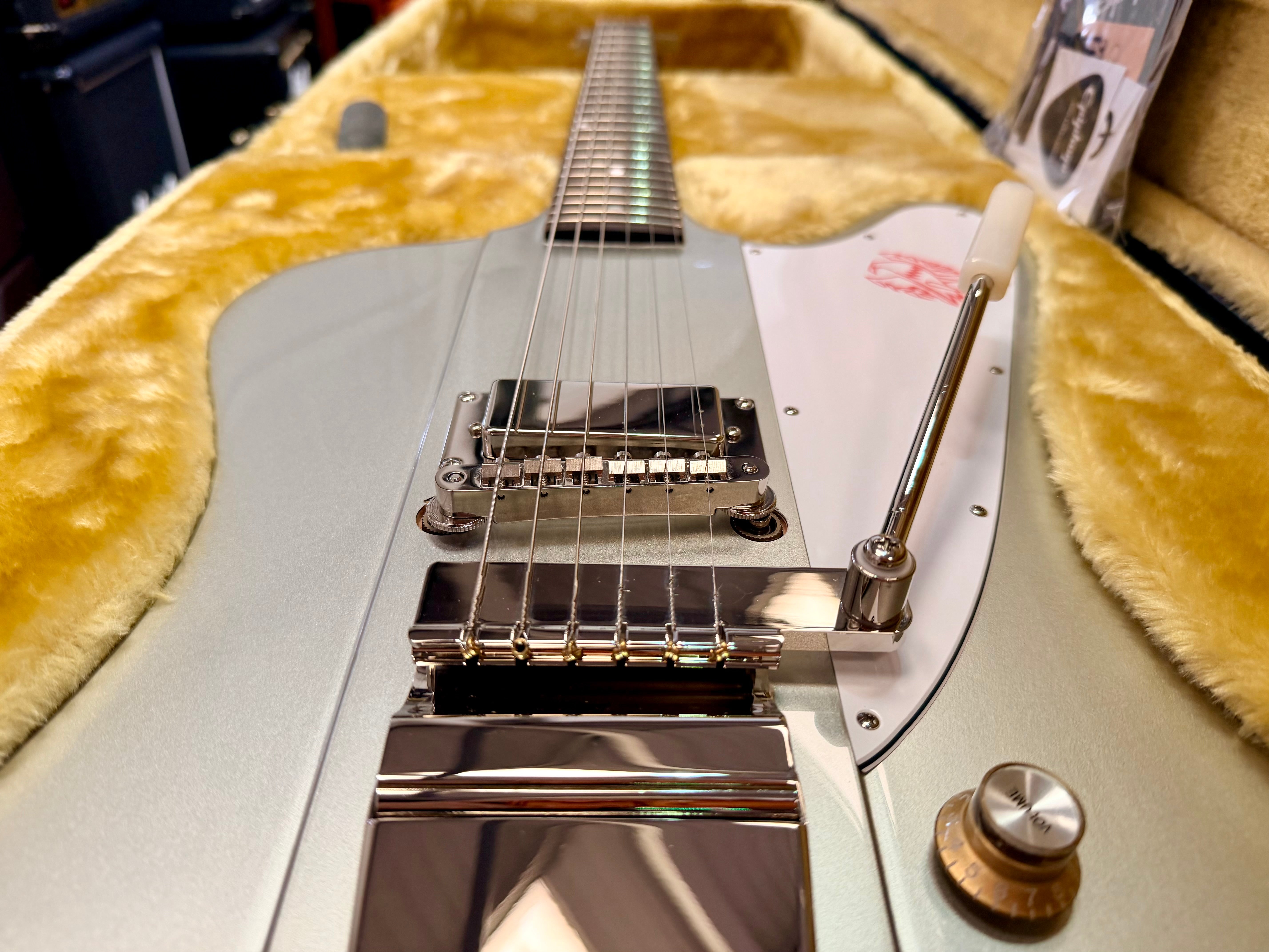 ✨2024✨ Epiphone Inspired By Gibson Custom 1963 Firebird I Silver Mist~ Maestro