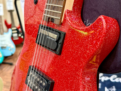 🔥NEW RELEASE🔥 Manson Meta Series Matt Bellamy MBM-2H Sustainiac~ Red Sparkle!