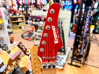 🔥2021🔥 Kramer Pacer Classic FR Special~ Scarlet Red Metallic~ Floyd Rose HH!