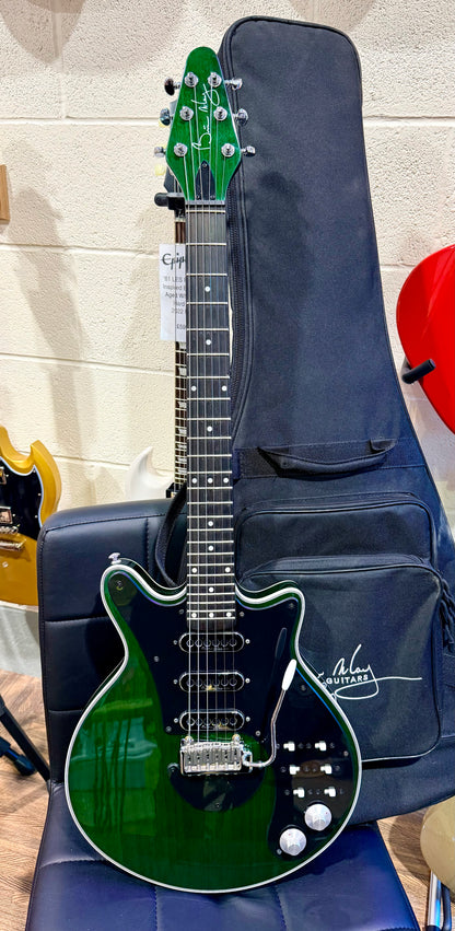 🌟LTD EDITION🌟 Brian May BMG Special Edition~ Emerald Green Model + Gig Bag!