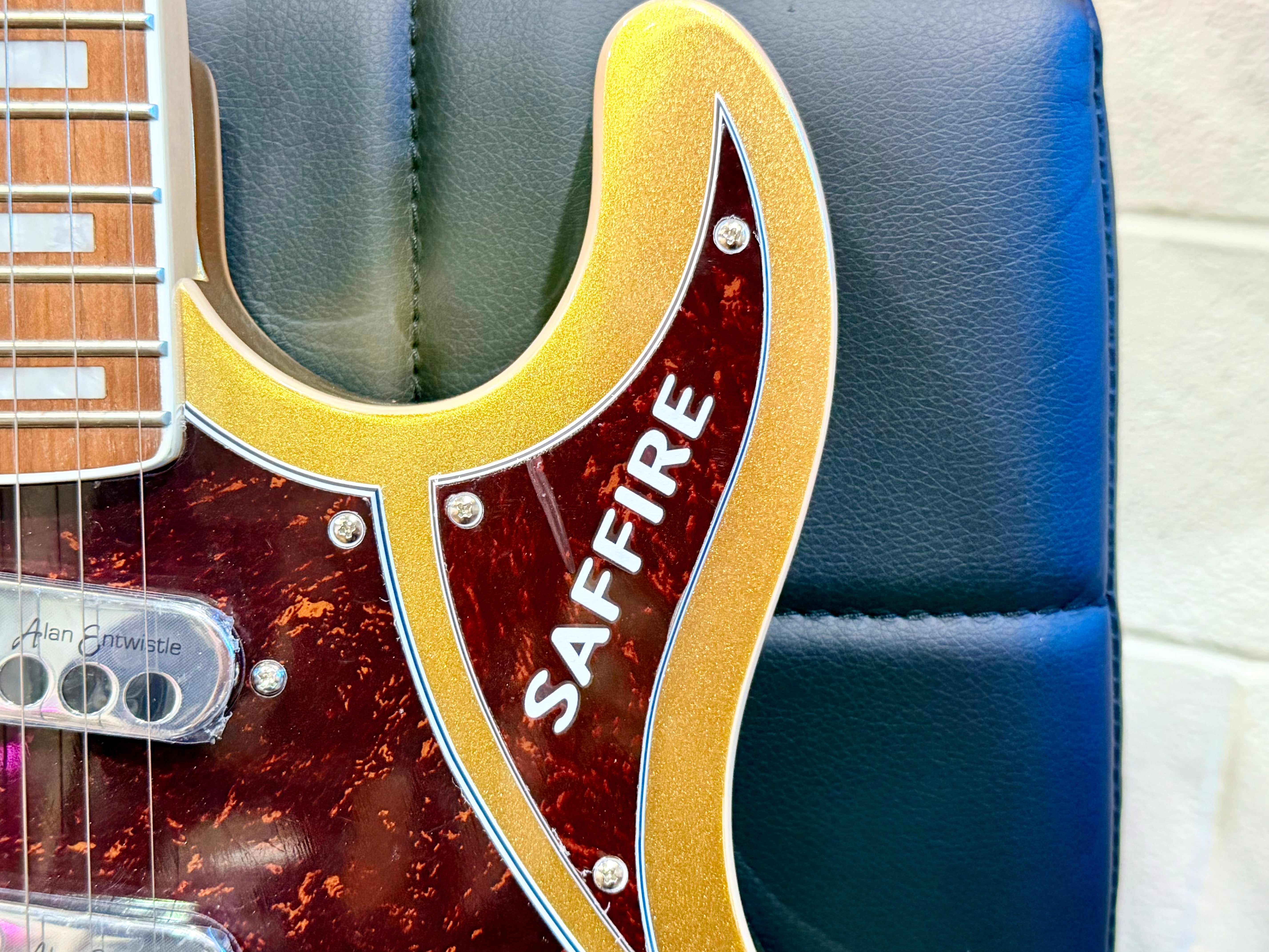 🔥BRAND NEW 2025🔥 Rapier 33 Saffire Ultra Electric Guitar~ Shoreline Gold!