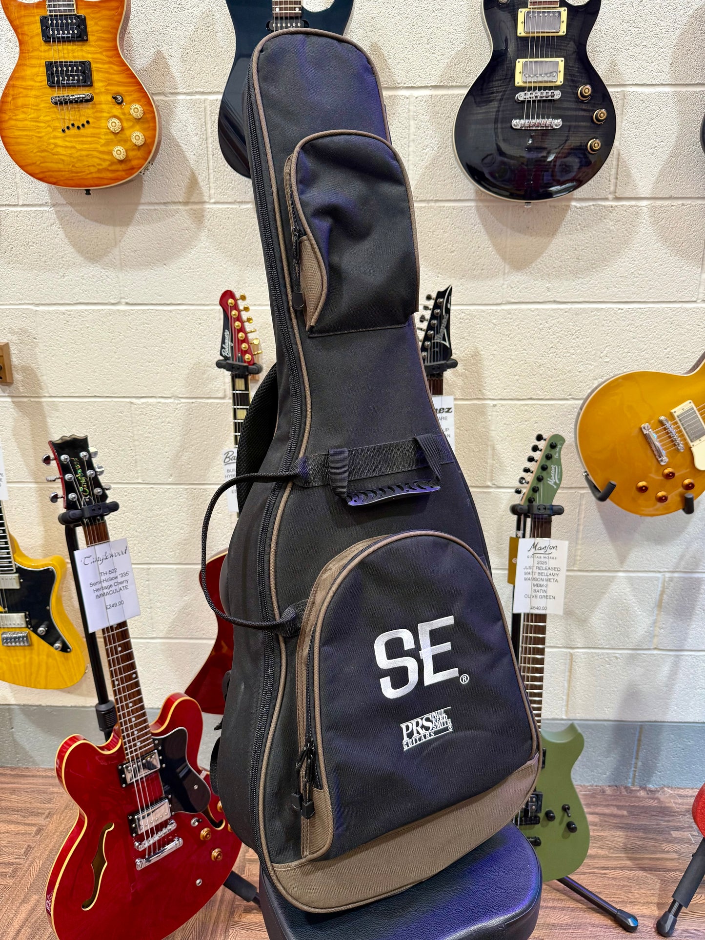 🦅 MINT 2020 🦅 PRS SE P20E Tonare Parlor~Electro Acoustic~ Satin Mahogany + Bag