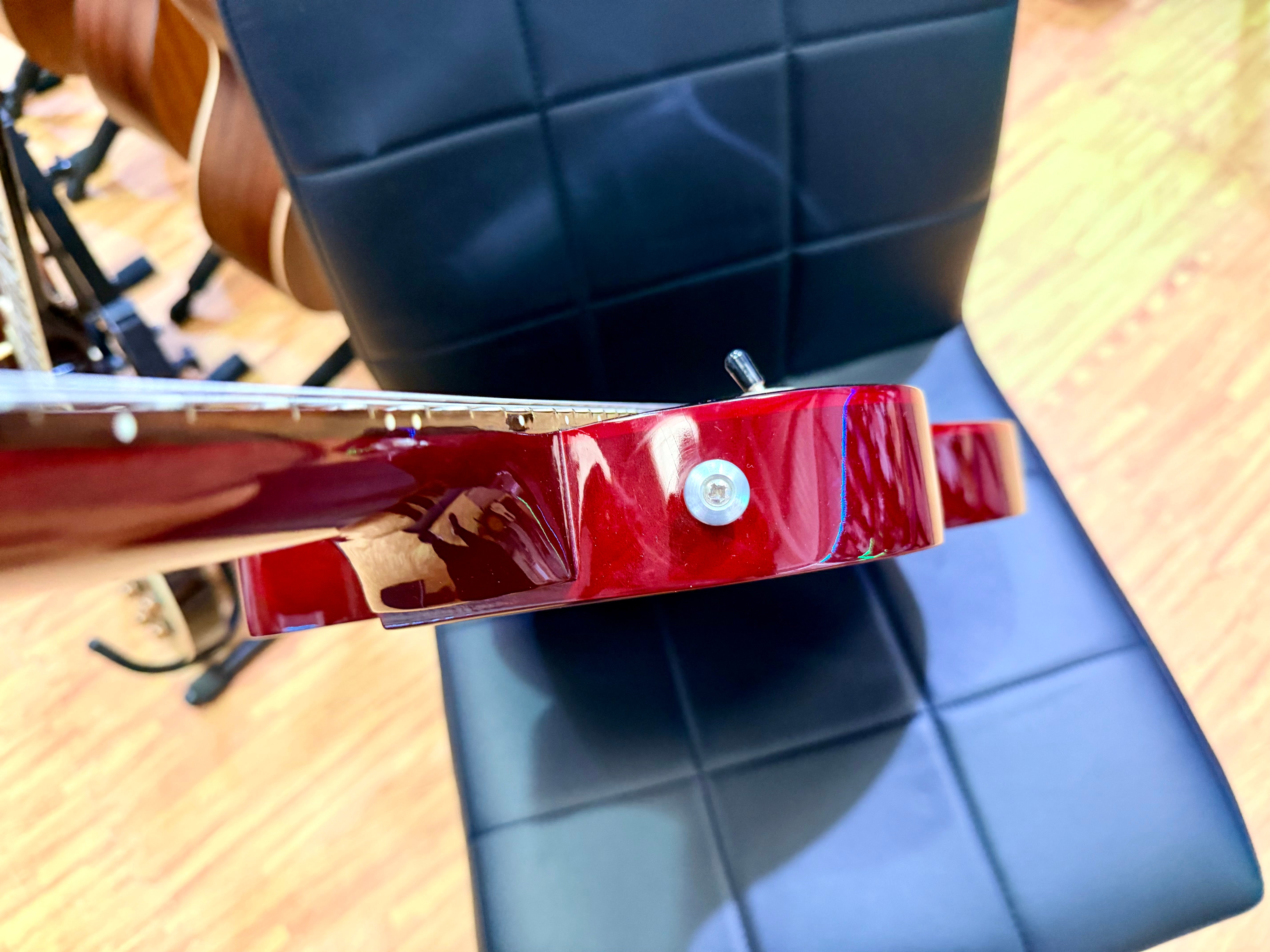 ✨2015✨ Gibson Les Paul Studio~ Wine Red Figured Top~ 100th Anniversary + Case!
