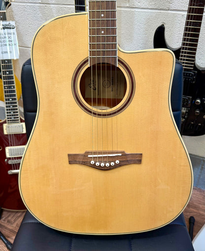 🌟BRAND NEW🌟 EKO NXT D100CE Natural Cutaway Electro-Acoustic Guitar~ New Model!
