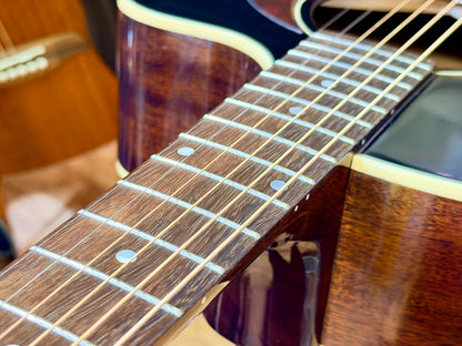Epiphone Inspired by Gibson J-45 Cutaway Electro-Acoustic~ Hiscox Case~ Sunburst