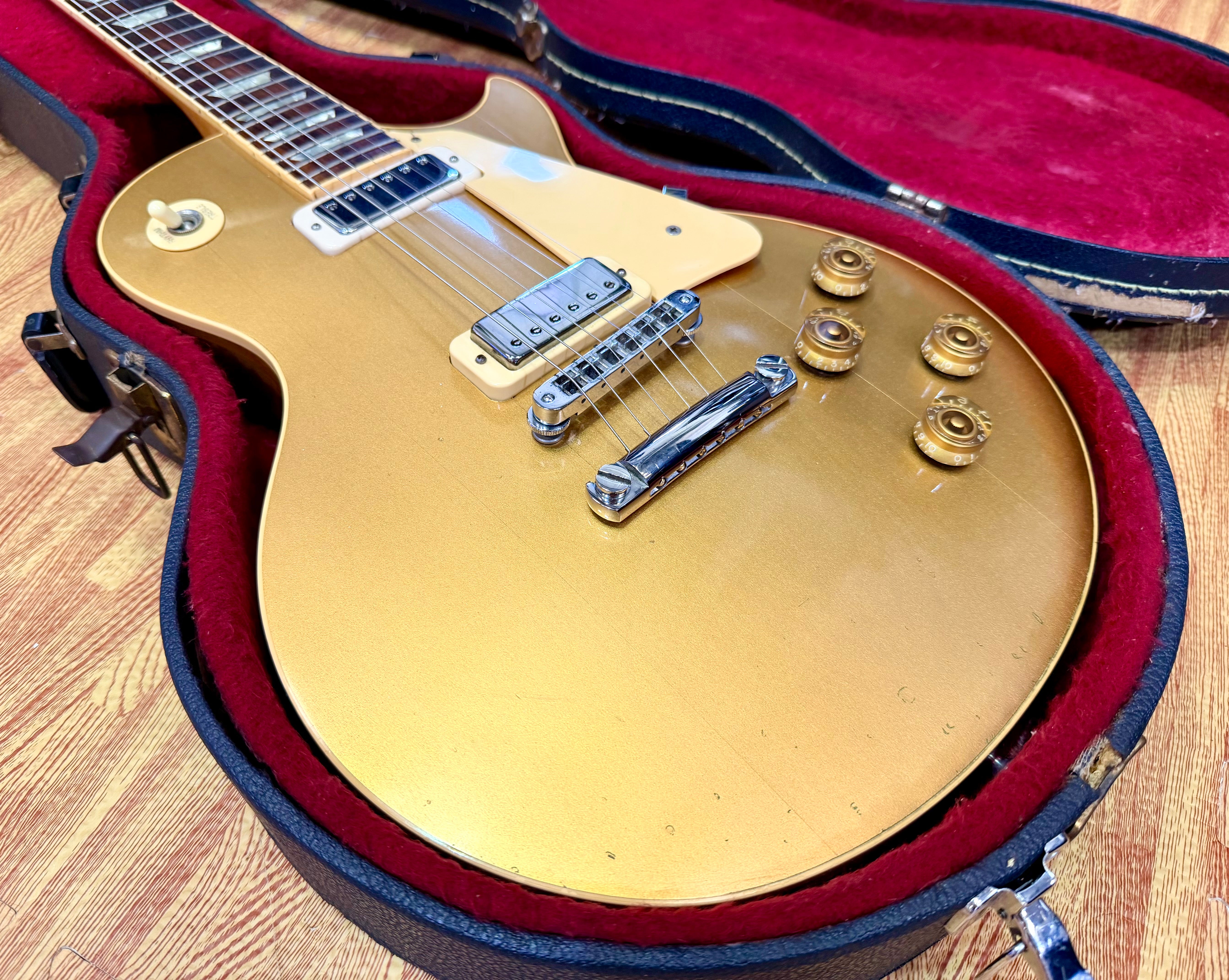 ✨1981✨ Gibson Les Paul Deluxe Goldtop All Original Vintage USA + Original Case