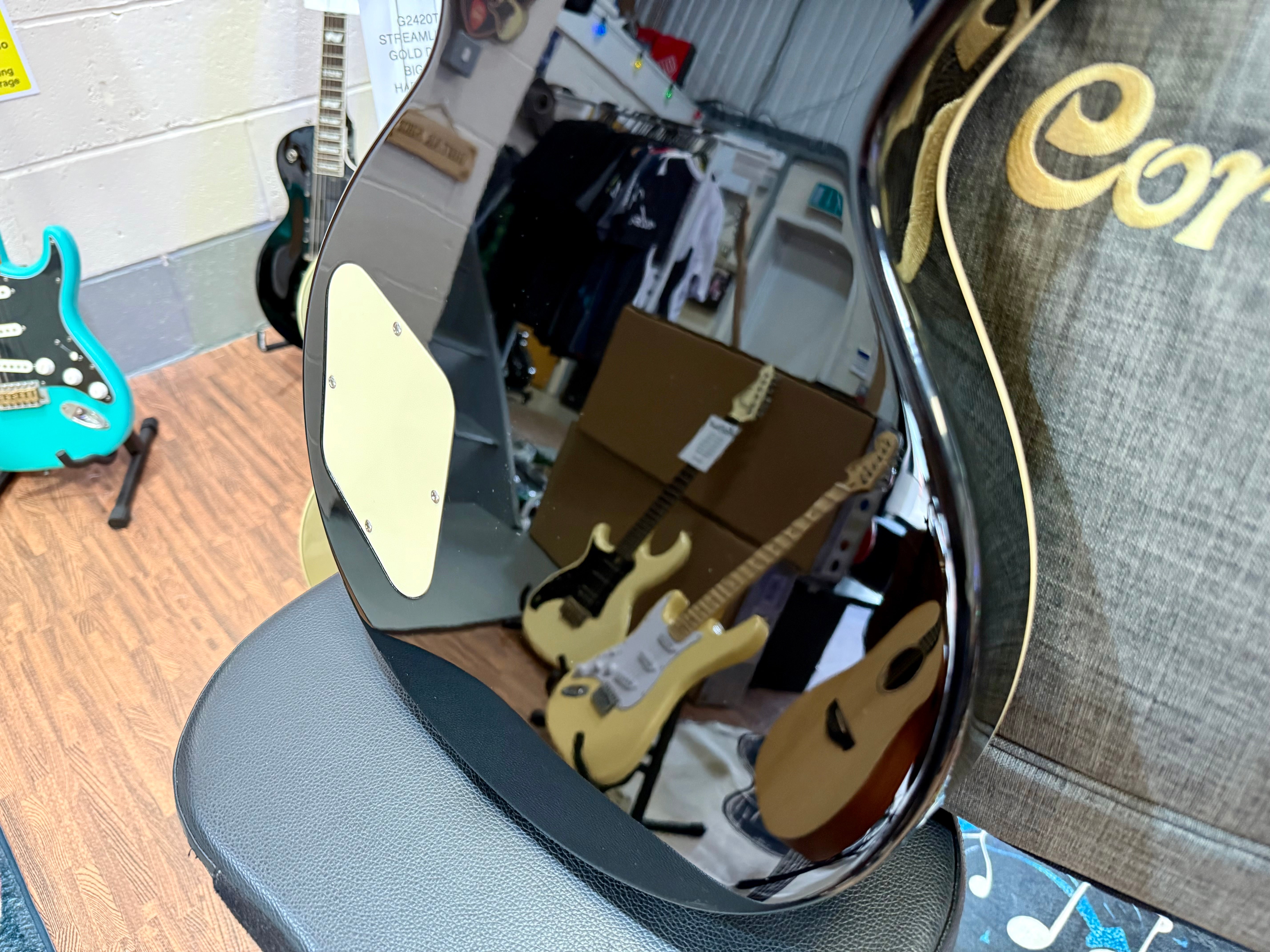 🌟 2025 LAUNCH OFFER 🌟 Cort CR250 Les Paul Guitar~ Dark Blue Burst + BAG!