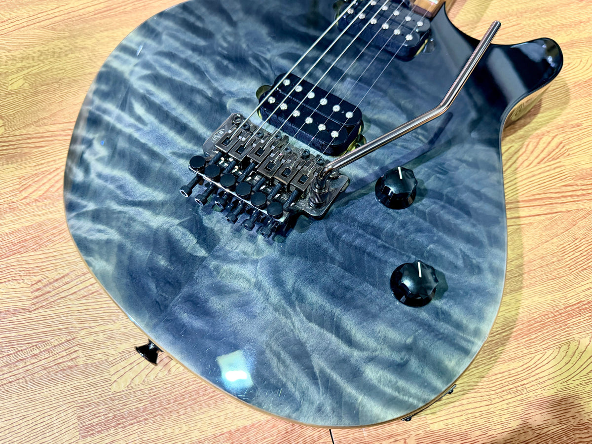 2022 EVH Wolfgang Standard QM~ Quilted Black Fade~ Baked Maple Neck~ Floyd Rose