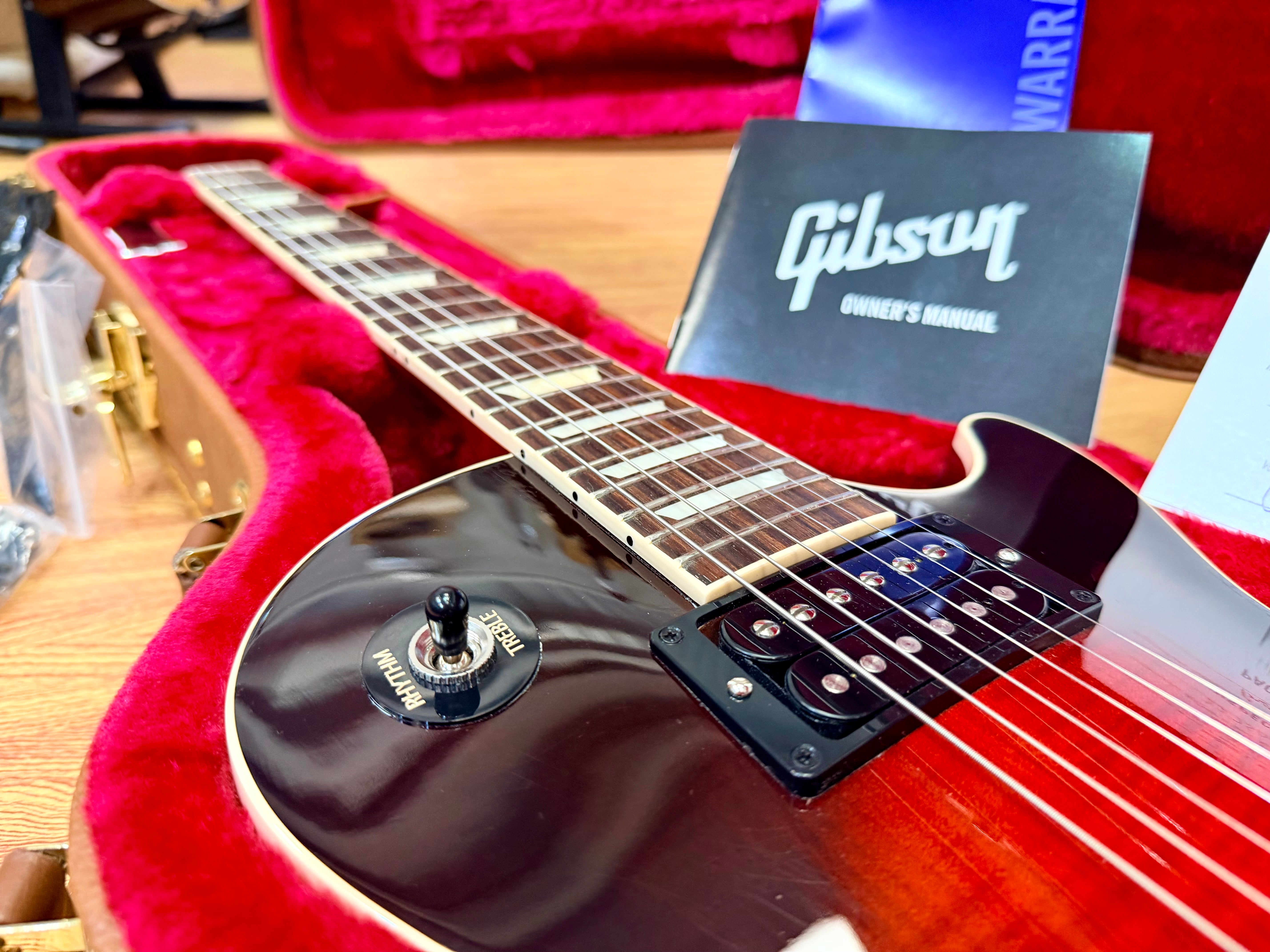 🔥2022🔥 Gibson Les Paul Standard Slash~ Vermillion Burst Limited Edition + Case