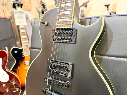 🔥B-STOCK DEAL🔥 NEW Vintage V100 VMX Electric Guitar~ Satin Black Les Paul!