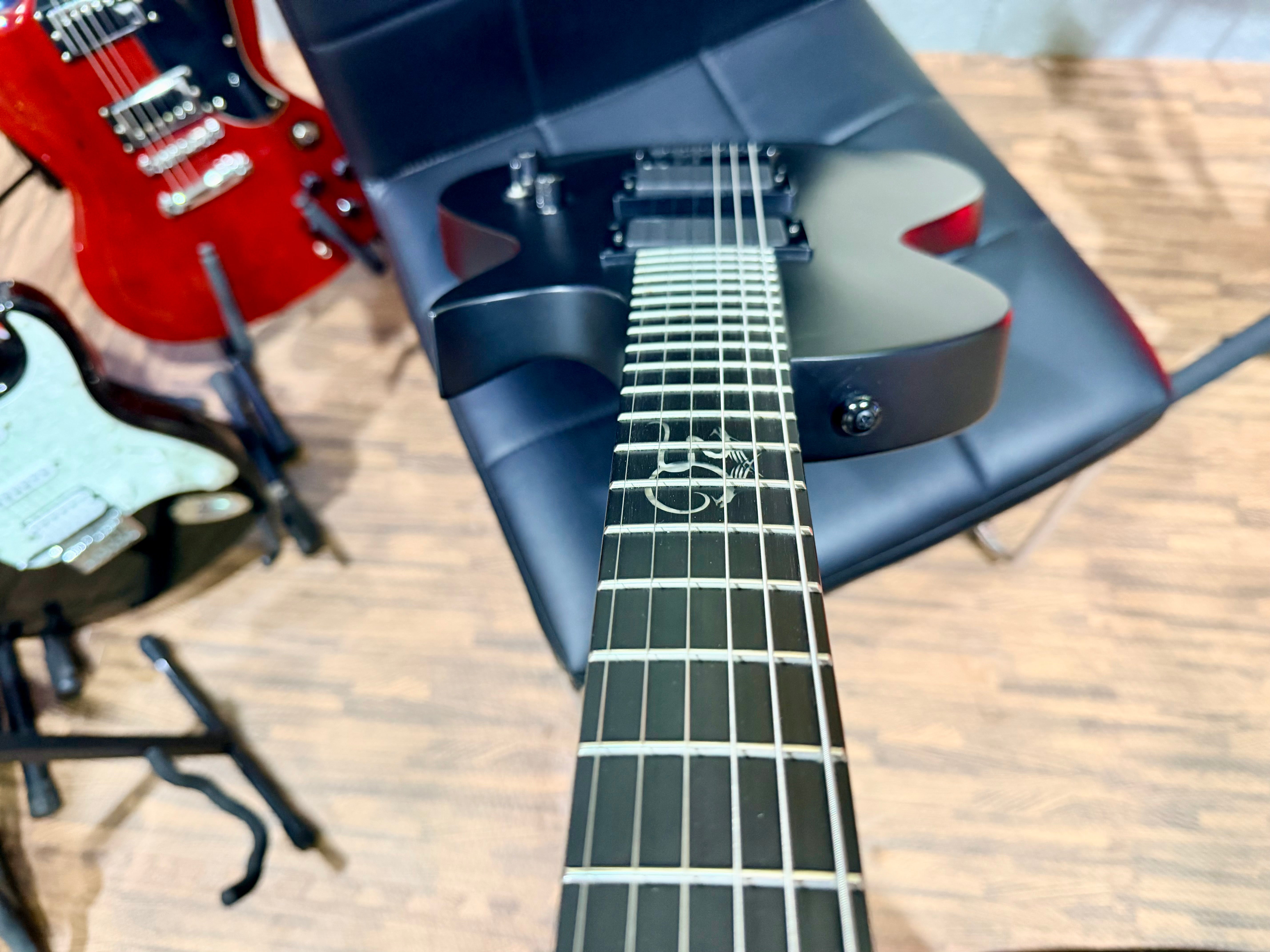 🔥RARE🔥 ESP LTD EC-2005 30th Anniversary~ Satin Black~ Limited Edition + Case!