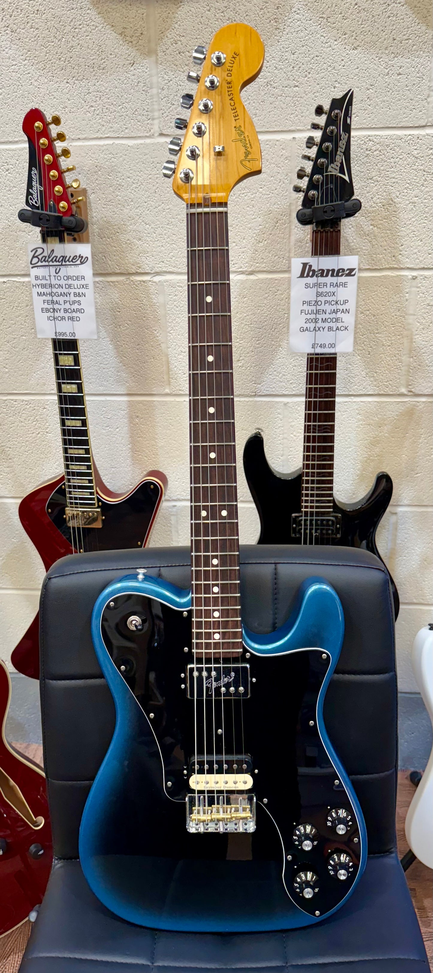 🔥2022 USA🔥 Fender American Professional II Telecaster Deluxe~ Dark Night~ Seymour Duncan!