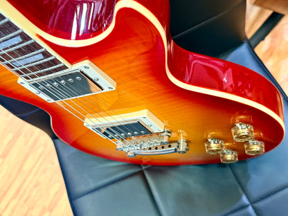 🔥 Epiphone Les Paul 1960 Tribute Plus~ Cherry Sunburst~ Gibson USA Pickups! 🔥