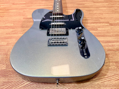 🔥2012🔥 Fender Blacktop Telecaster Baritone~ Ghost Silver HSS~ Mexican MIM Tele