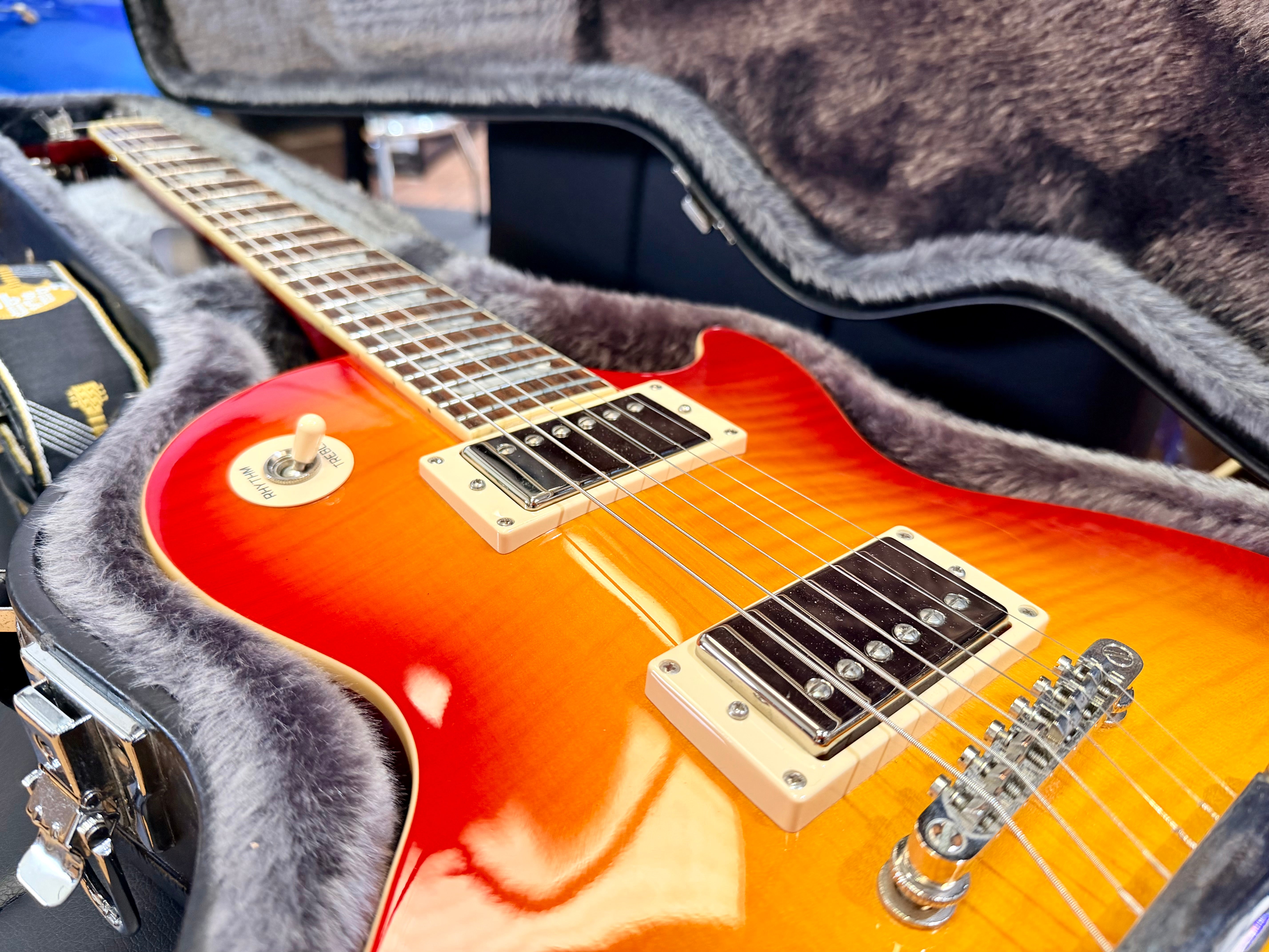 🔥 Epiphone Les Paul 1960 Tribute Plus~ Cherry Sunburst~ Gibson USA Pickups! 🔥