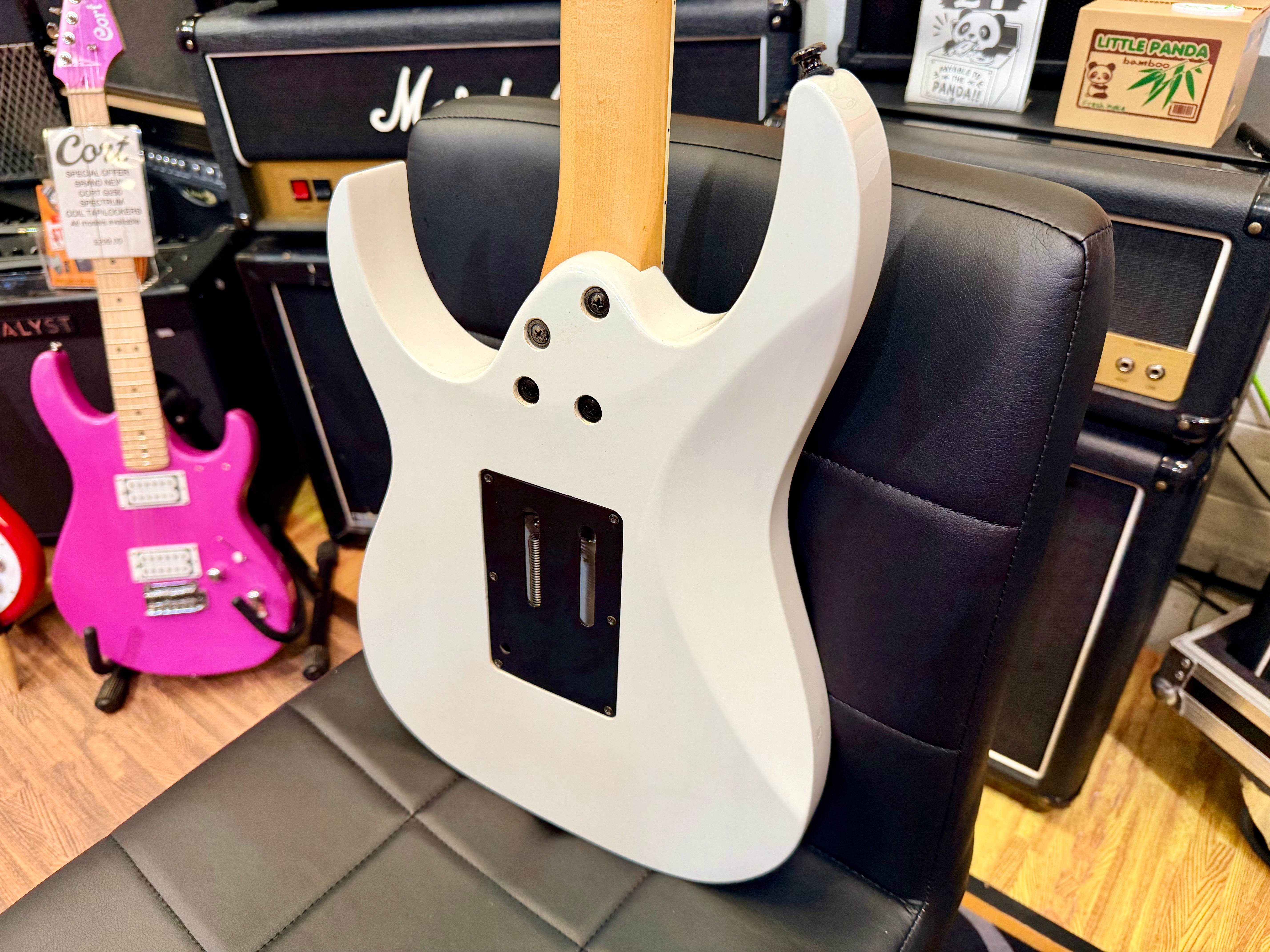 🔥2007🔥 Ibanez RG350DX White~ HSH Edge III Tremolo~ PRS Bridge P’up!