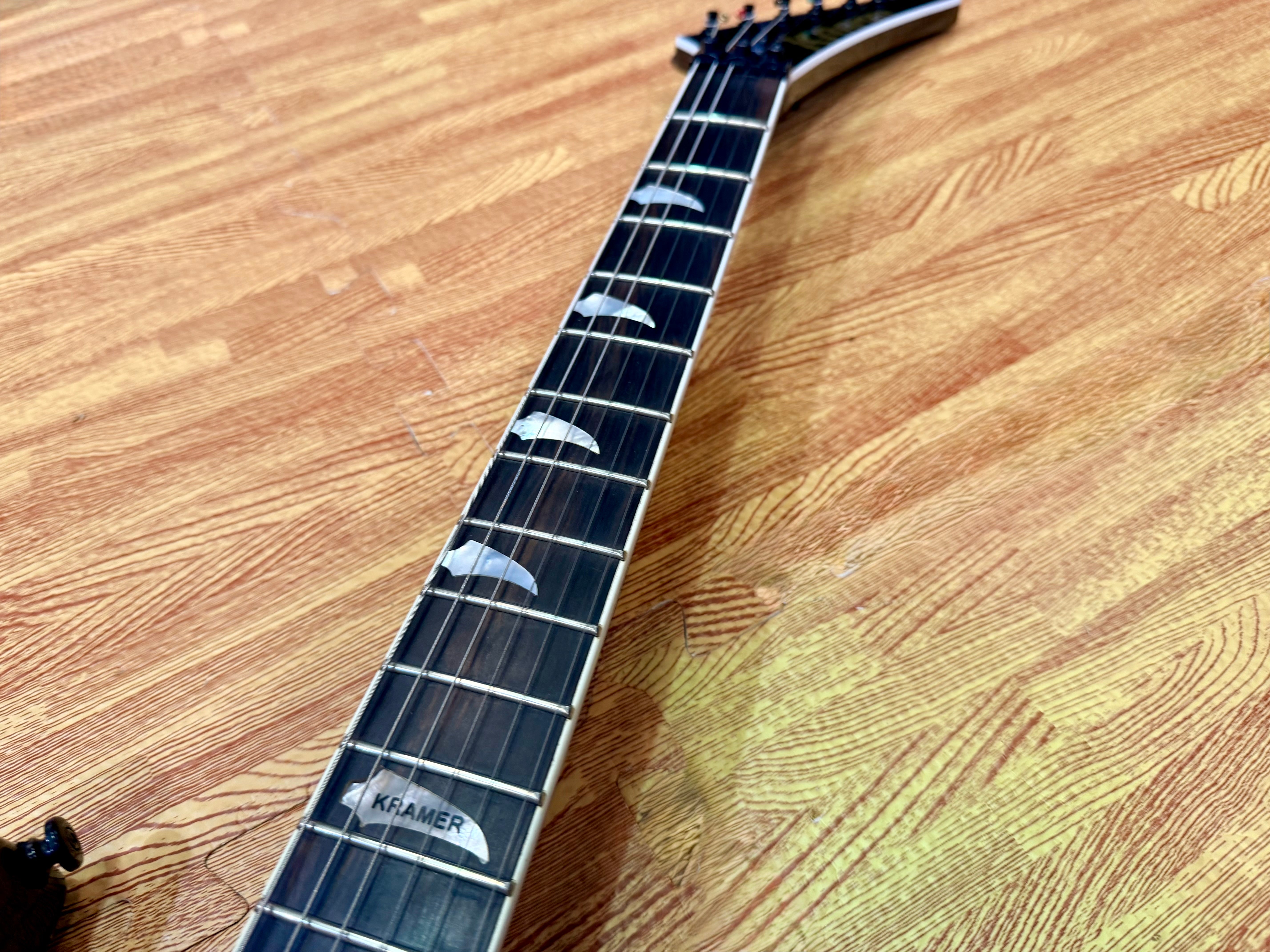 🔥2020🔥 Kramer SM-1 Maximum Steel~ Seymour Duncan Pickups & Floyd Rose Tremolo!