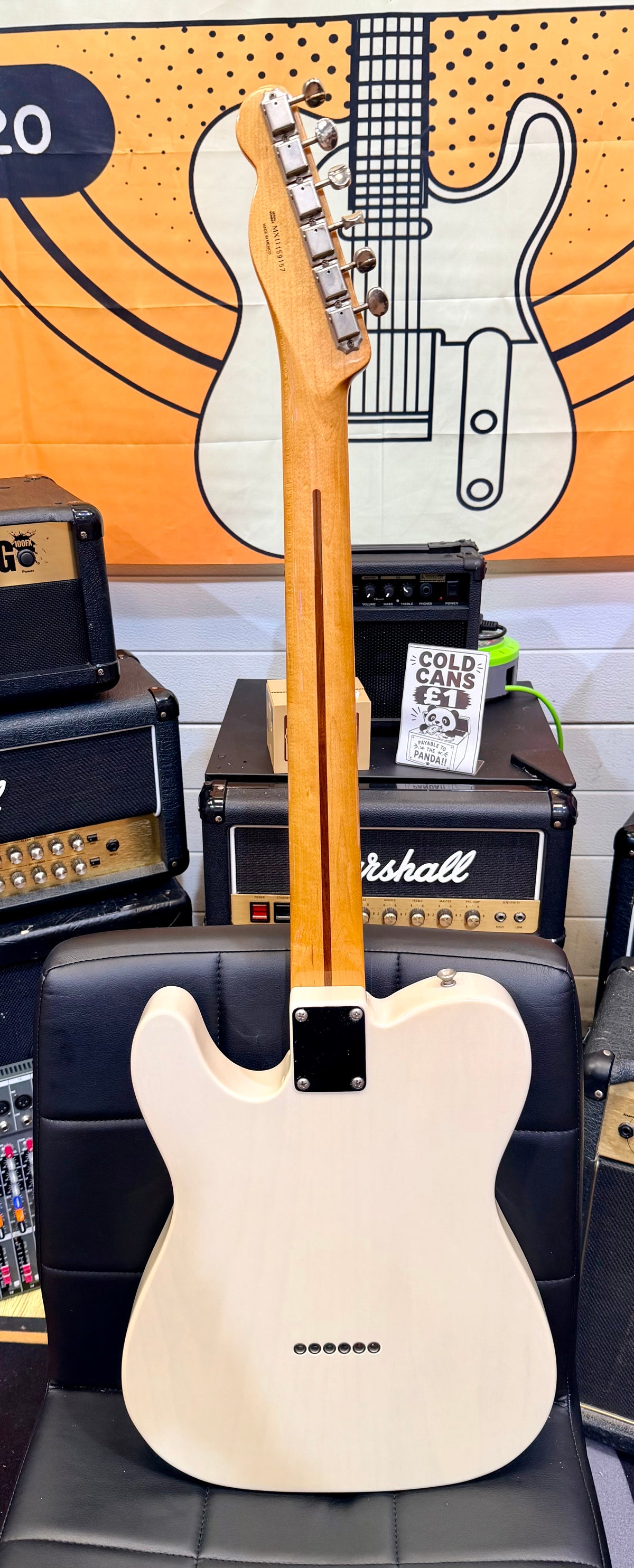 ✨2011✨ Fender Classic Series ’50s Telecaster White Blonde~ Mexican Tele MIM!