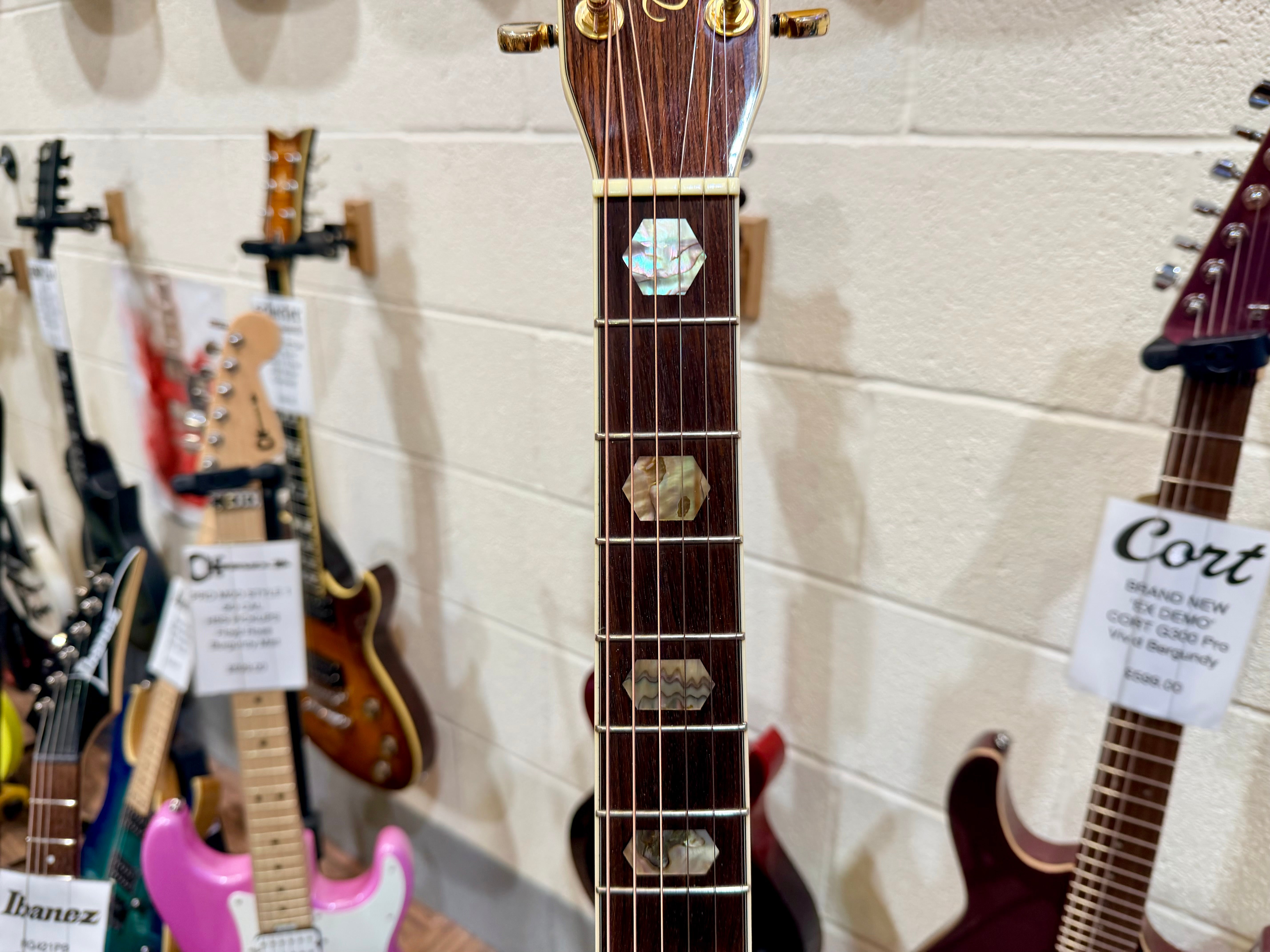 ✨1998 KOREA✨ Tanglewood SJ-10X Electro Acoustic Guitar~ Jumbo Dreadnought~RARE