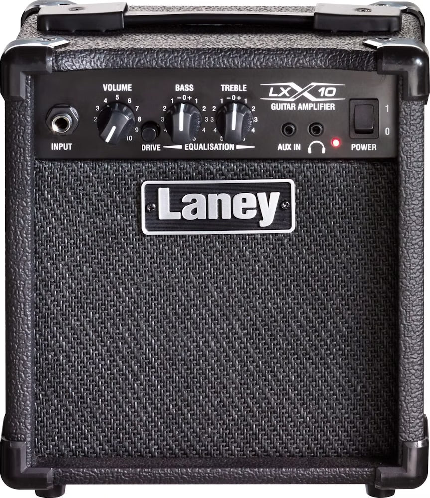 🔥NEW🔥Laney LX Series LX10~ Guitar Combo Practice Amp 10w~ Black
