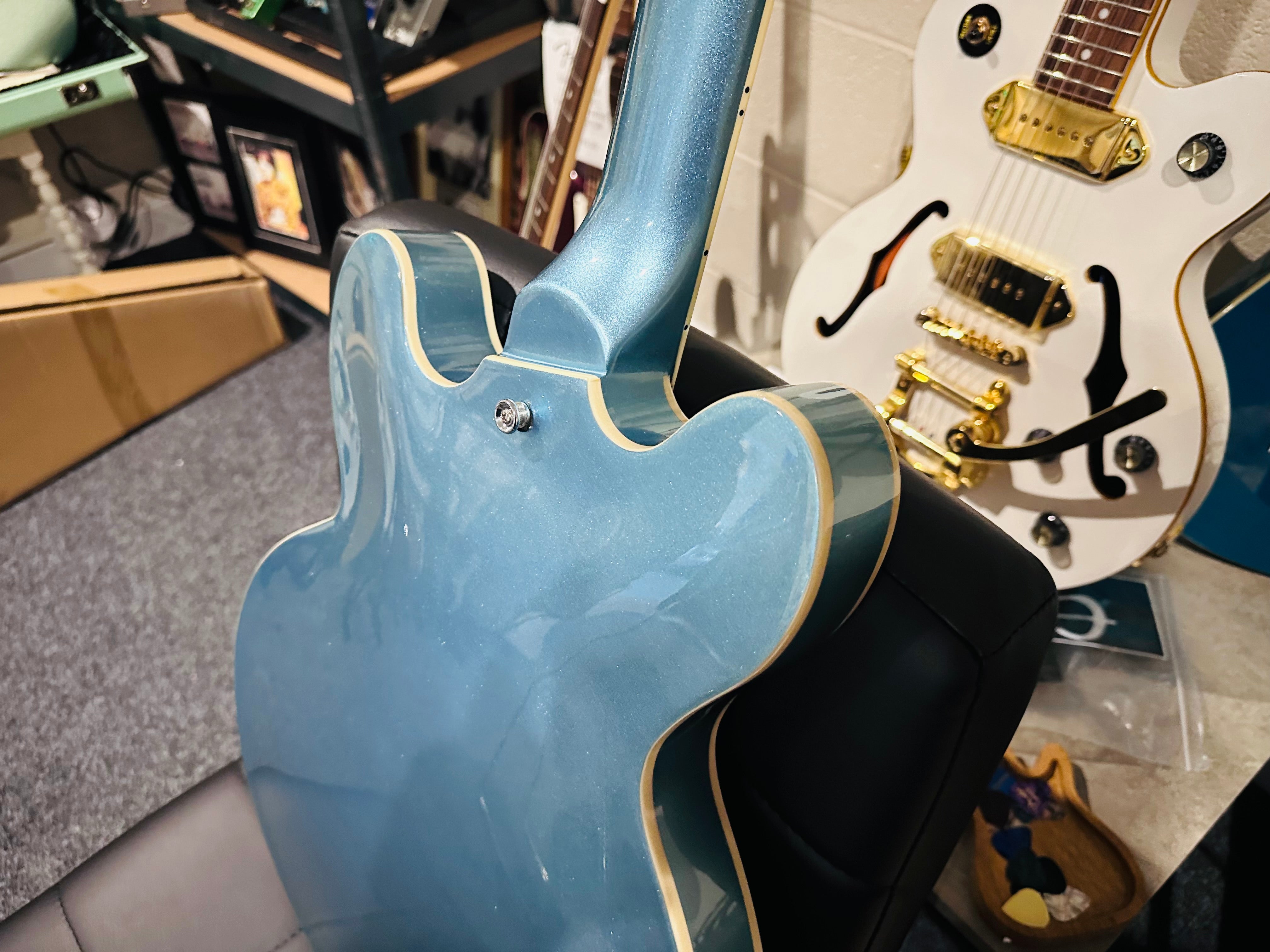 🌟 Vintage VSA550 Reissued Pretender Semi-Hollow~ Dave Grohl Foo Fighters 335 🌟