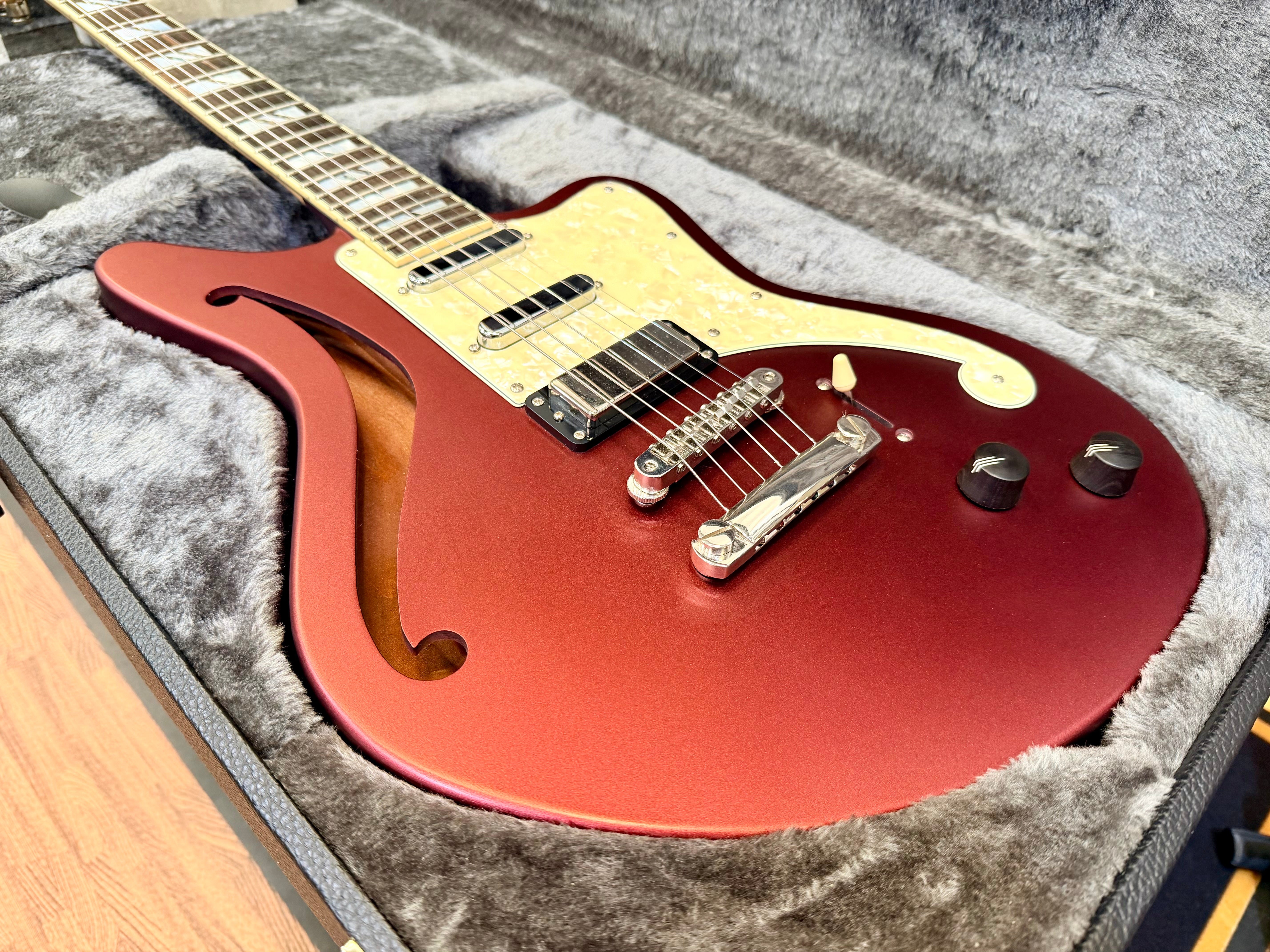 ✨1/50✨ D'Angelico Deluxe Bedford SH Limited Edition Matte Wine Semi Hollow!