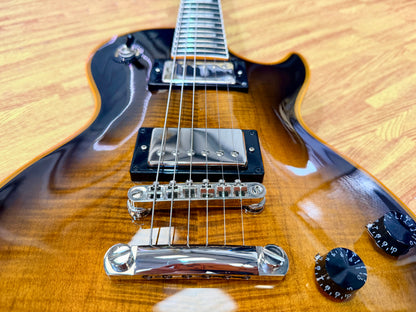 🔥2025🔥 Epiphone Les Paul Custom Widow Orange Burst~ Inspired by Gibson + Bag!