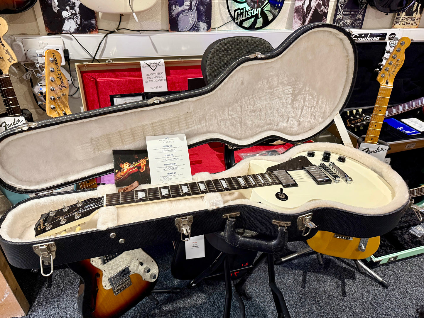 🌟2010🌟 Gibson Les Paul Studio~ Alpine White & Chrome~Ebony Fretboard~Hard Case