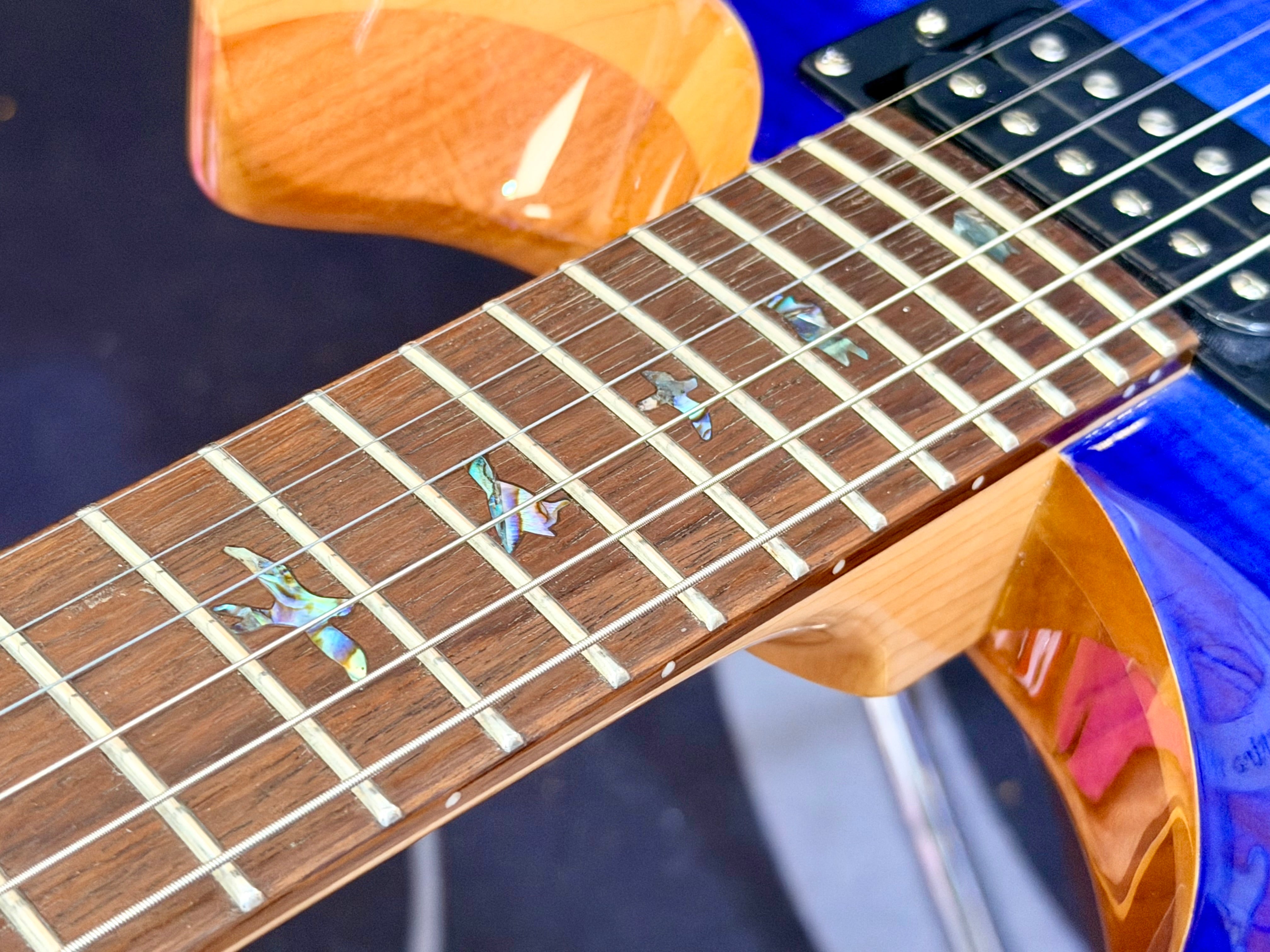 ✨ PRS 35th Anniversary SE Custom 24-08 Electric Guitar in Faded Blue Burst ✨