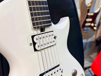 🔥 Enya Nova Go Sonic~ Pearl White~ Smart Electric Guitar~Speaker & FX + Bag 🔥