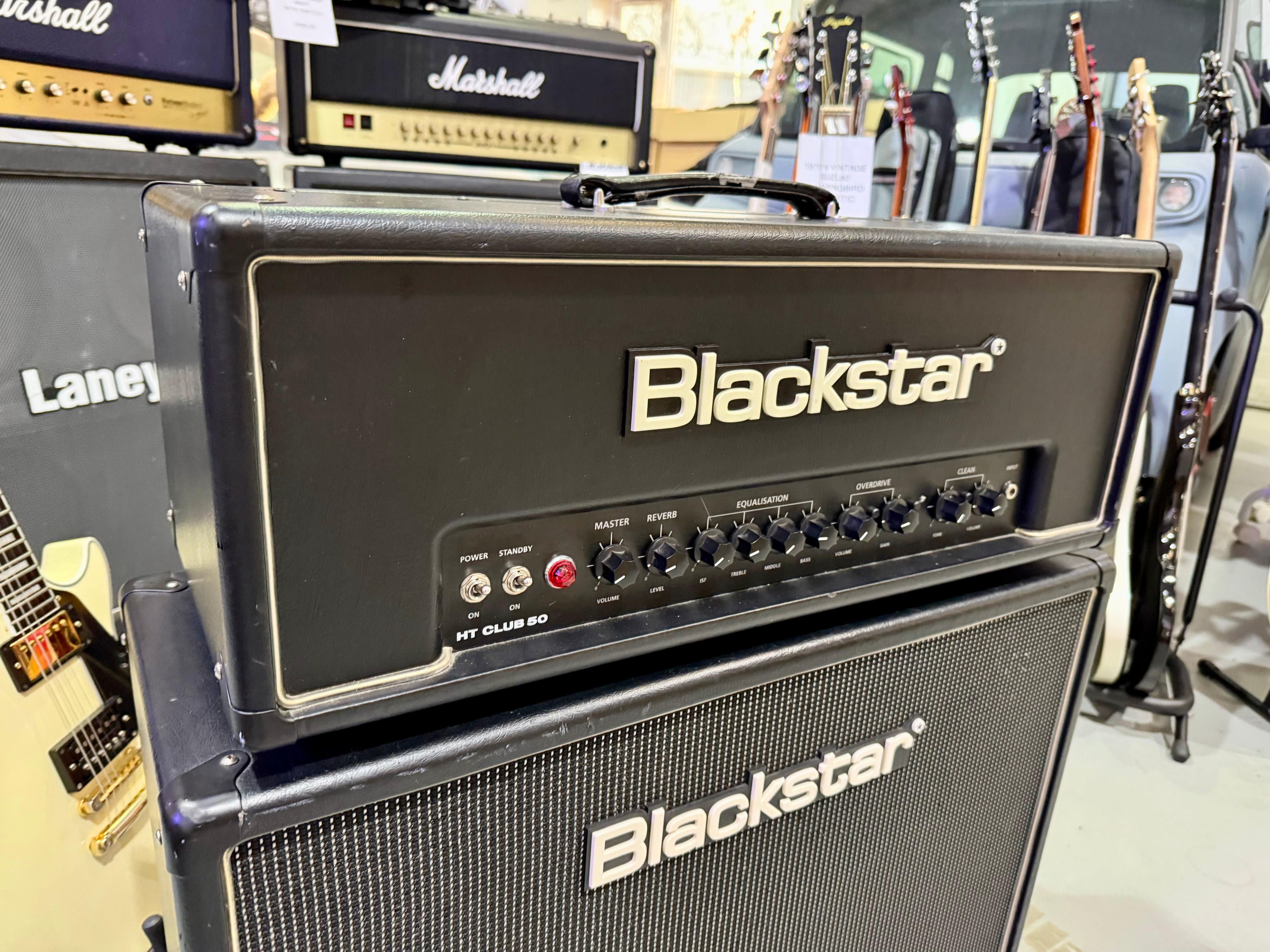 ⭐ Blackstar HT Club 50 Amp Head + HTV-212 2x12 Cabinet~ 50w Guitar Amplifier ⭐