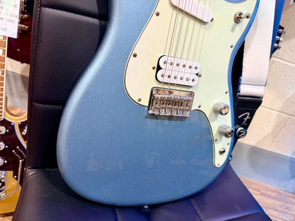 🌟2022 MINT🌟 Fender Player Duo Sonic HS~ Ice Blue Metallic~ Pau Ferro~ Mexican!